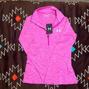 Pink Under Amour long sleeve